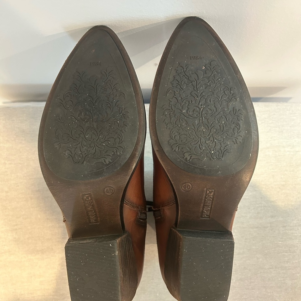 PIKOLINOS Brown Ankle Boots Western Style - Picture 6 of 6